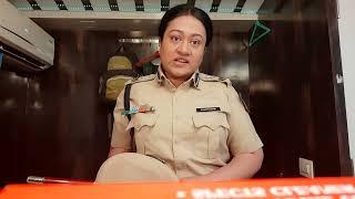 female Police officer by Anasua chakraborty