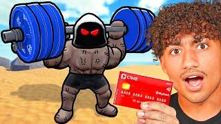 Spending $5,262,783 To Become The STRONGEST In Roblox Gym League!