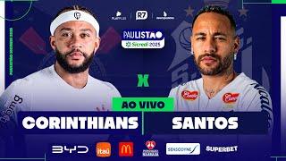 Corinthians x Santos | Paulistão 2025 na RECORD