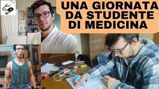 LA MIA GIORNATA DA STUDENTE DI MEDICINA: TIROCINIO+ STUDIO+ WORKOUT || med pages