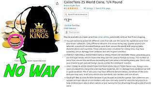 Are $13 AMAZON World Coin GRAB BAGS Worth it?