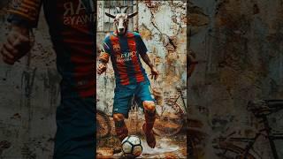 What would happen if we mix Messi and goat?#epic combo#trending shorts#shorts