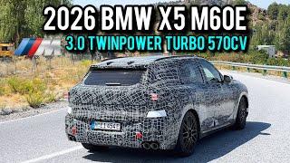 CAZADO 2026 BMW X5 M60e! (*VERSION M 570CV*)