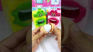 Washing Machine Eating Egg Set Toys, Satisfying With Unboxing ASMR Videos