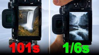 STOP using the wrong SHUTTER SPEED.