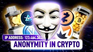 Stay Anonymous in Crypto: From IP Hiding to Privacy-Enabled Cryptocurrencies