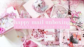 Chantal's Pink Memorydex Group Swap Unboxing 