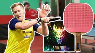 Forehand Short Pimples Pressure w/ Defensive Blade  | der-materialspezialist SPINFIRE