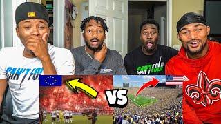 American Football Fans vs European Football Fans - Which Is Better?