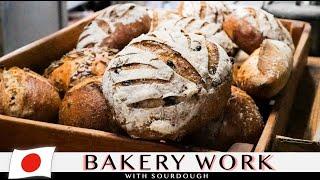 Bakery work with sourdough in Japan 〈3〉｜55 kinds of bread by 5 different type of starters