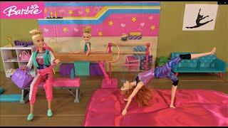 Barbie and Ken Story: The Best Barbie Gymnastics Routine Competition with Barbie Sisters