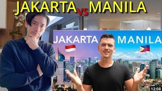 JAPANESE REACTION/Jakarta vs. Manila - Which is Better for Travel in 2022 (Indonesia or Philippines)