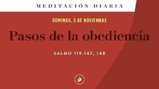 Pasos de la obediencia – Meditación Diaria