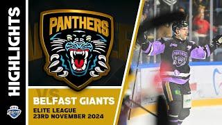 Nottingham Panthers v Belfast Giants  - 23-11-24 - Elite League