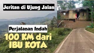 100KM dari Ibu Kota Menyedihkan Jalan kampung halimun cikalongkulon Cikendi Cianjur Motovlog berbagi