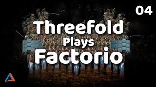 Threefold plays Factorio - Episode 04: Oil Processing, Purple & Yellow Science