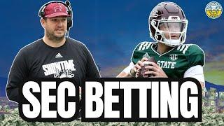 SEC Football Betting Show: Mississippi State Predictions, Power Rankings, More