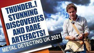 AWESOME day Metal Detecting UK 2021 ...Magic Rings and RARE Artefacts!