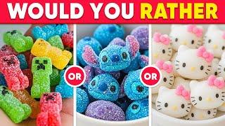 Would You Rather - ULTIMATE Candy & Sweets Edition  Quiz Galaxy