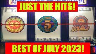 CHECK OUT ALL OF THESE JACKPOTS AND BIG WINS! BEST OF JULY 2023!