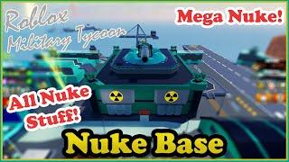 Nuke Base, Mega Nuke & More Nukes In Military Tycoon Roblox!