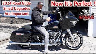 2024 Harley Davidson Road Glide Inexpensive First Mods !! #cyclefanatix #harleydavidson