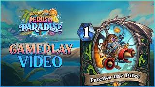 Perils in Paradise Gameplay Video - Patches the Pilot