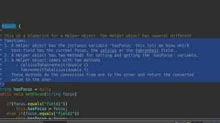 Creating the Helper Class