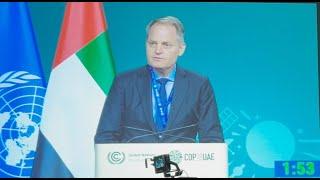 COP28 Head of Delegation statement by IWMI Director General Mark Smith