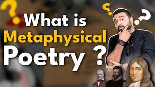 What Is MetaPhysical Poetry? English Literature | Vineet Pandey | Easy Explanation! #metaphysical