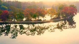 Pipa Lake , Autumn in Nanjing, China.