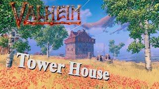 Valheim Tower House or Block House (Hearth and Home Build)
