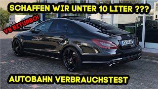 Verbrauchstest auf der Autobahn! CLS 63 AMG Performance Plus! Was ist möglich mit einem V8 BiTurbo?