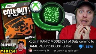 Microsoft Shutting Down Xbox? | "Call of Duty Will DESTROY Xbox Game Pass" According to DreamcastGuy