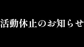 動画更新をしばらくの間停止します