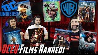 AJ's - ALL DCEU Films Ranked from WORST to BEST!