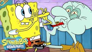 Squidward Goes To Clarinet Lessons  | "Mandatory Music" Full Scene | SpongeBob