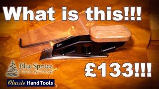 Blue Spruce Chisel Plane Unboxing & Demo #Woodworking #Craftsmanship #ChiselPlane #ToolUnboxing