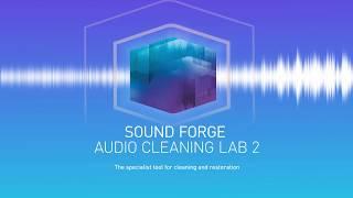 SOUND FORGE Audio Cleaning Lab 2 – iZotope RX 7 Elements