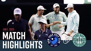 Match Highlights: The Bay Golf Club vs. New York Golf Club