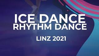 Yulia LEBEDEVA-BITADZE / Dmitri PARKHOMENKO GEO | ICE DANCE RHYTHM DANCE | Linz 2021 #JGPFigure