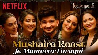 The Cast Of Heeramandi & Munawar Faruqui - The Mushaira ROAST!  | Netflix India