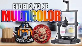 Impresion MULTICOLOR Ender 3 V3 SE #creality #creality3d #ender3v3se