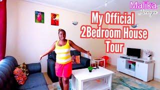 My Simple Two Bedroom Apartment Tour!! @MalikaKenya