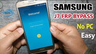 Samsung Galaxy j7 Frp Unlock Without Pc 2019 Verify Your Google account by waqas mobile