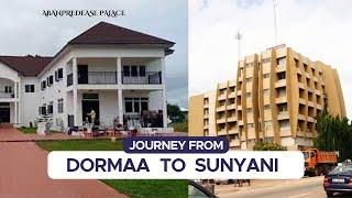 Journey from Dormaa to Sunyani