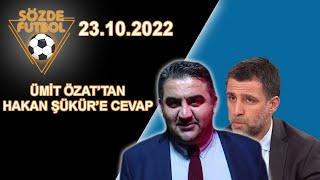 Ümit Özat'tan Hakan Şükür'e Canlı Yayında Tarihi Ayar!