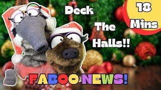 Faboo Fun at Christmas! Positive News, Puppets, Yule Facts & Comedy | Fun Videos for Kids