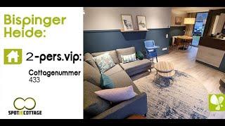 Spot je cottage | Cottage 433 vernieuwde 2 persoons vip | Center Parcs Bispinger Heide