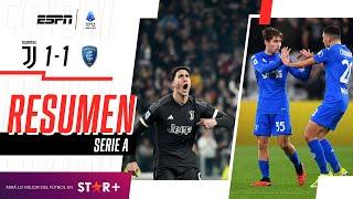 ¡LA VECCHIA SIGNORA NO PUDO ANTE LOS AZURRIS EN TURÍN! | Juventus 1-1 Empoli | RESUMEN